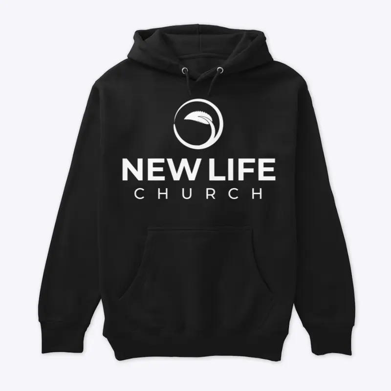 New Life Logo Hoodie (Black)